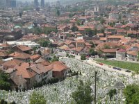 View form Sarajevo hillside