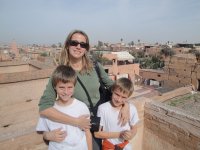 View from El Badi Palace, Marrakech, Kimberly Sullivan
