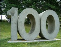 100 sculpture