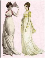 19th century ball gowns