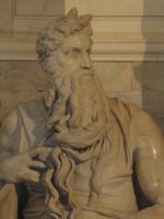 Michelangelo's Moses, Rome