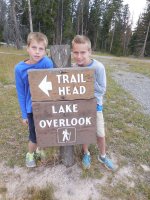 Lake Overlook trail, Yellowstone