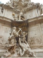 Vienna's plague column, Austria