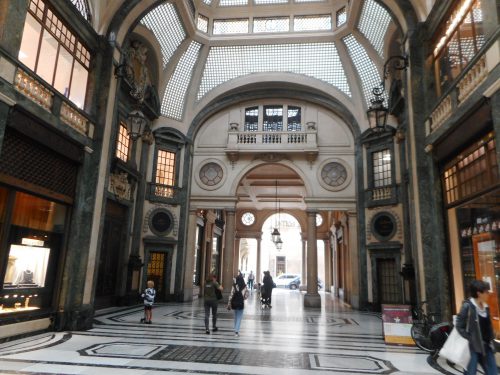 Turin's galleries, Italy