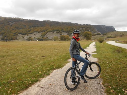 Ovindoli biking, Abruzzo