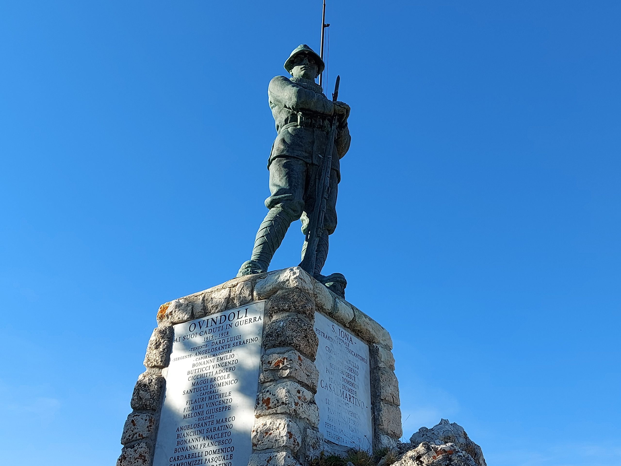 Soldier monument, Ovindoli, Abruzzo / Kimberly Sullivan