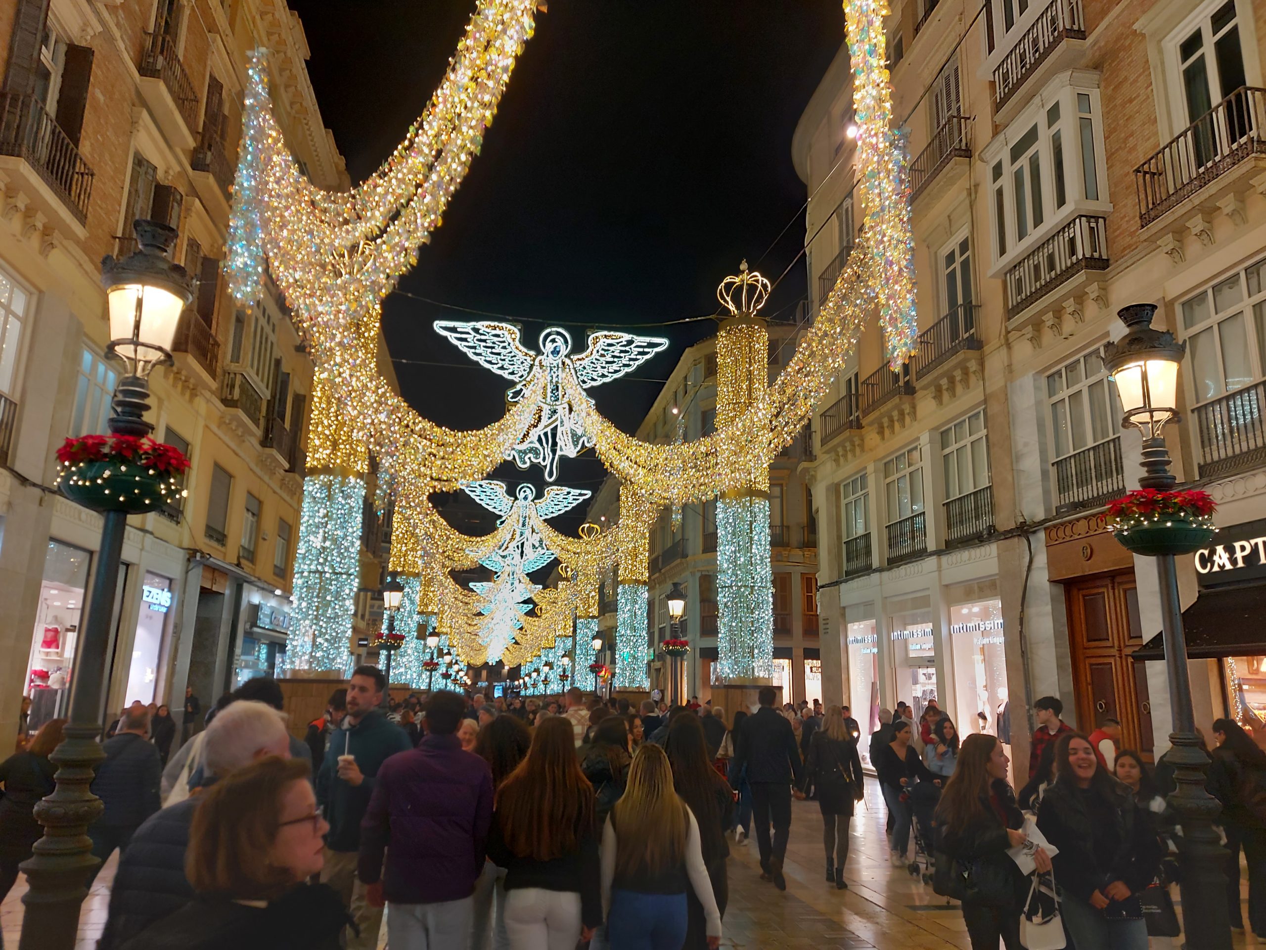 Malaga, Spain Christmas decorations / Kimberly Sullivan