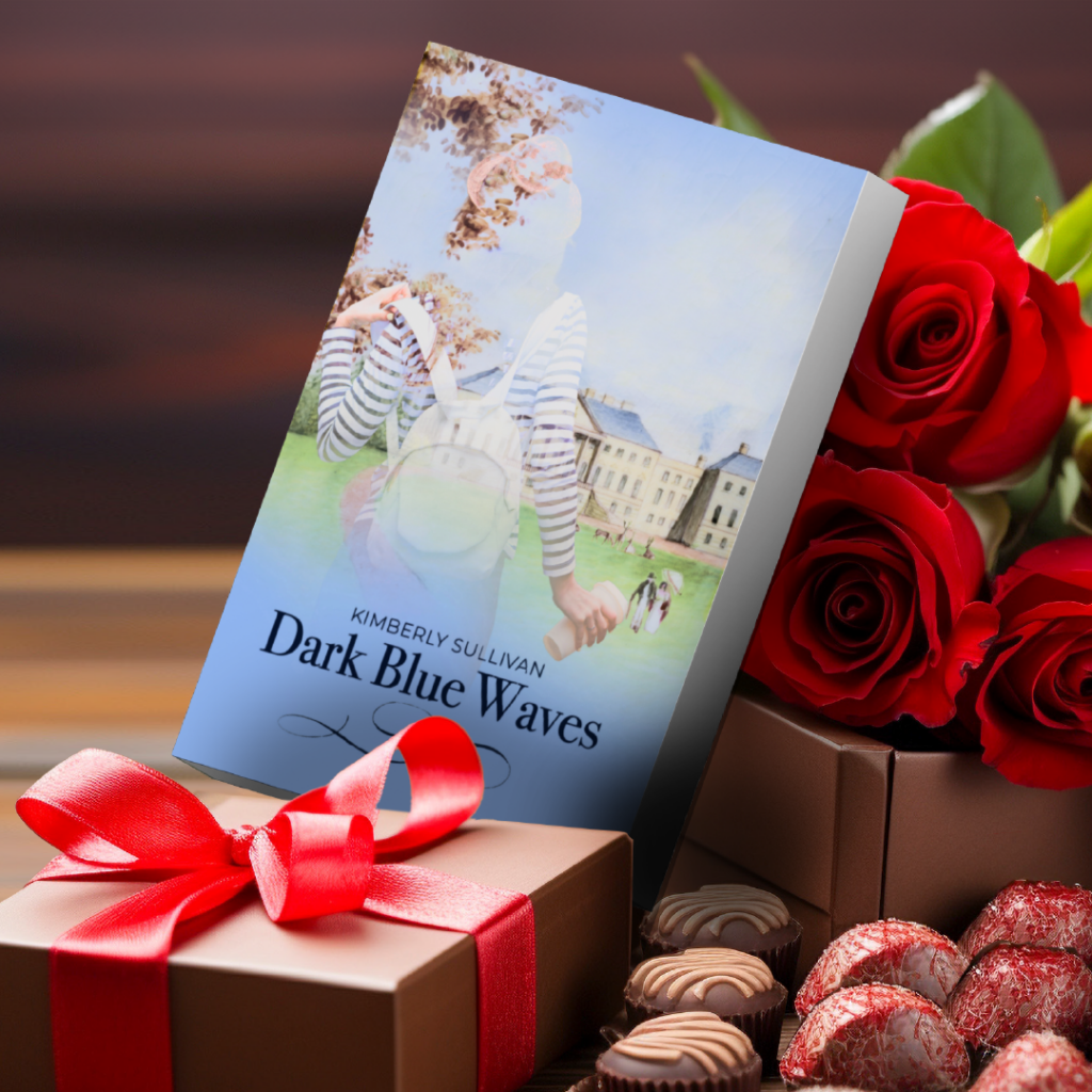 Dark Blue Waves Valentine's Day/ Kimberly Sullivan