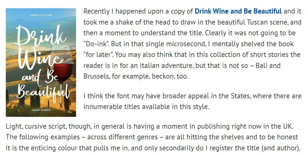 Drink Wine and Be Beautiful