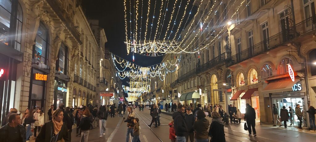 Bordeaux, France Christmas lights/ Kimberly Sullivan