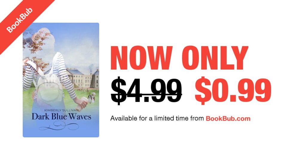 BookBub Dark Blue Waves